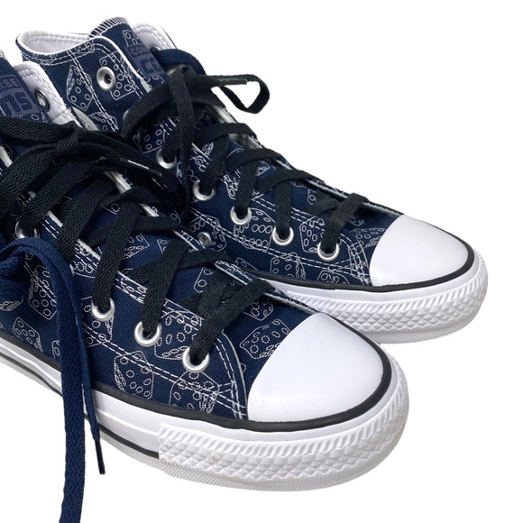 Converse CONS Chuck Taylor Pro Casual Women Sneakers High Top Shoes Navy A03222C - Picture 4 of 10